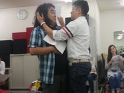 「恋のあるある海の家～こじらせ！夏恋合宿～」稽古の様子。(c)「恋のあるある」製作委員会