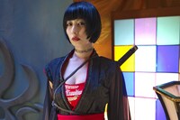 映画「虎影」でくノ一の夜馬（ようま）役を演じる鳥居みゆき。(c)2014「虎影」製作委員会