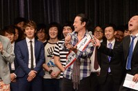 集計中に行われたトークの様子。