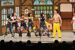 ももクロ、初の大阪ロケで“乳首ドリル”披露