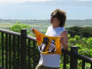 あまちゃんタオルを持参してきたR町。