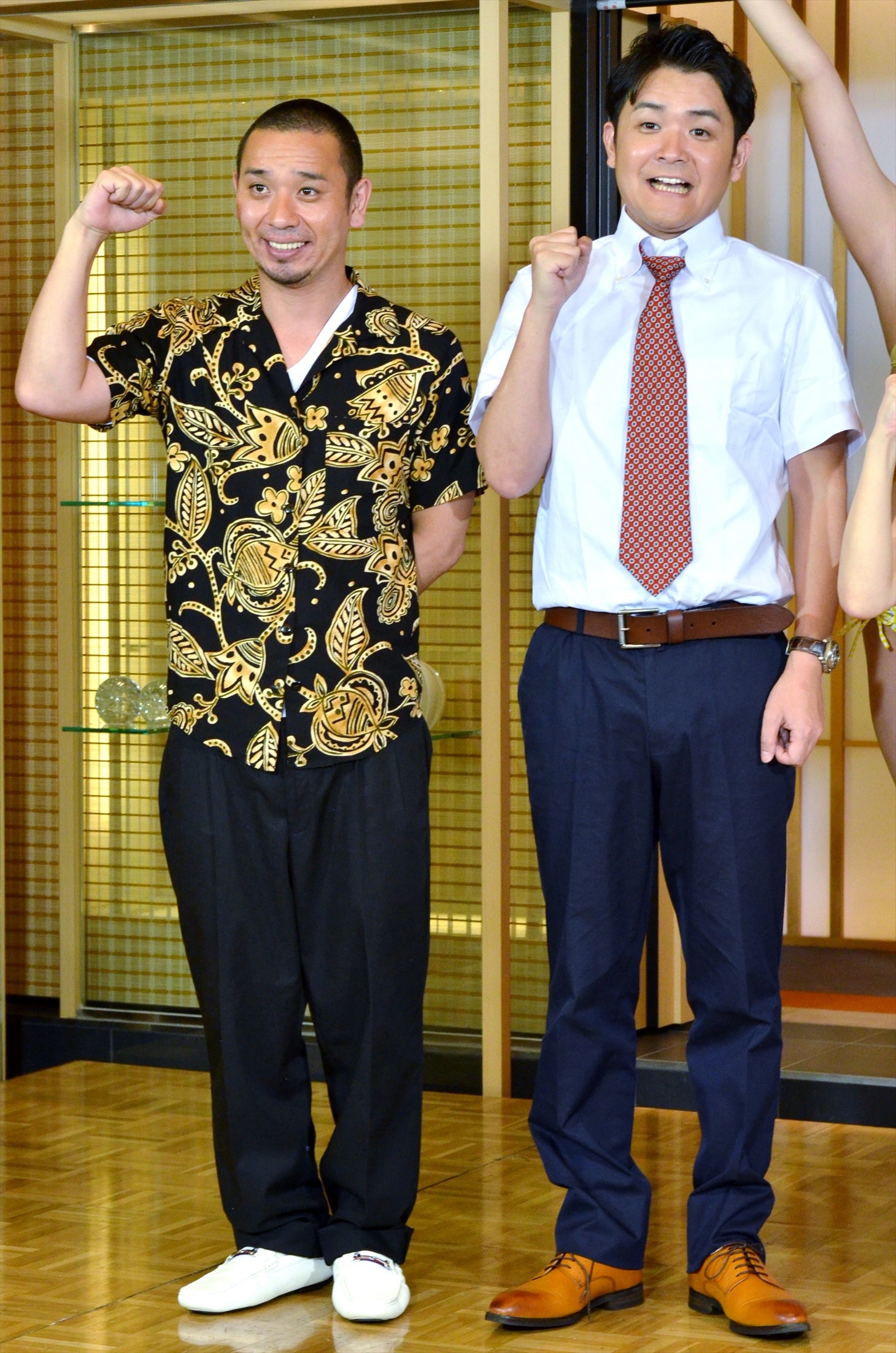 千鳥。大悟（左）は「“大悟ジェニック”を決めていきたい」と話した。