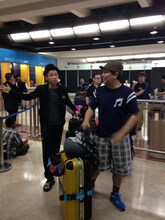 インドネシアに到着したCOWCOW。