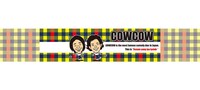 東南アジアを意識したCOWCOWのロゴ。