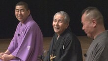 「ETV特集『洒落（しゃれ）が生命（いのち）～桂米朝“上方落語”復活の軌跡』」のワンシーン。(c)NHK