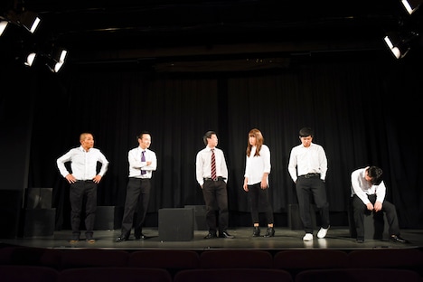 「円山町再開発」ゲネの様子。