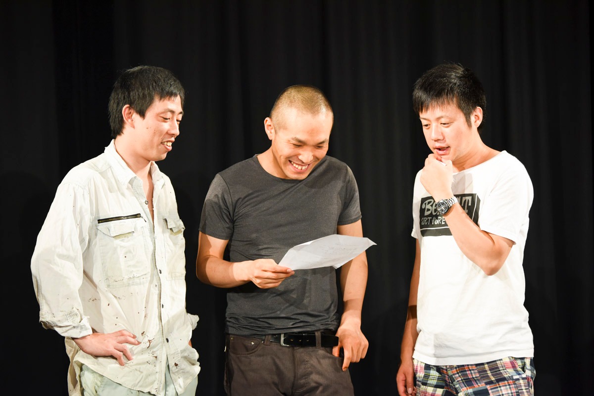 「円山町再開発」ゲネの様子。