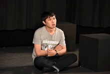 「円山町再開発」ゲネを行うさらば青春の光・東口。