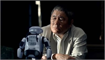 DMM.make ROBOTSのCM「出会い」編のワンシーン。