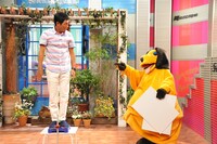 「まんま」のコーナーで身体測定を行う明石家さんま。(c)関西テレビ