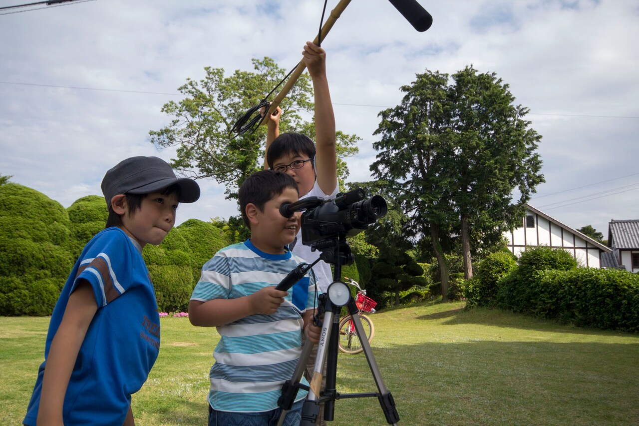 「なつやすみの巨匠」（能古島写真提供：福岡市 / Photo Fumio Hashimoto）