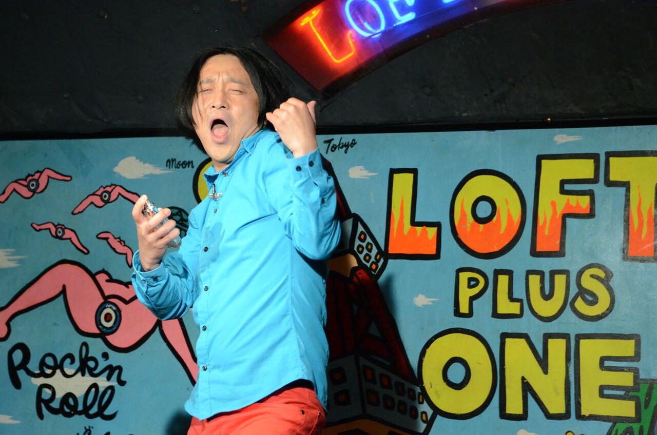 永野。写真は5月24日に開催された単独ライブのワンシーン。