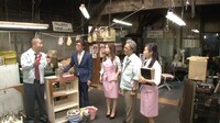 左からハライチ澤部、さまぁ～ず大竹、板野友美、さまぁ～ず三村、小島瑠璃子。 (c)TBS