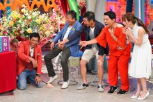 「痛快！明石家電視台 明石家さんま生誕60年スペシャル第1弾」のワンシーン。(c)MBS