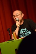 トークライブを開催したユリオカ超特Q。
