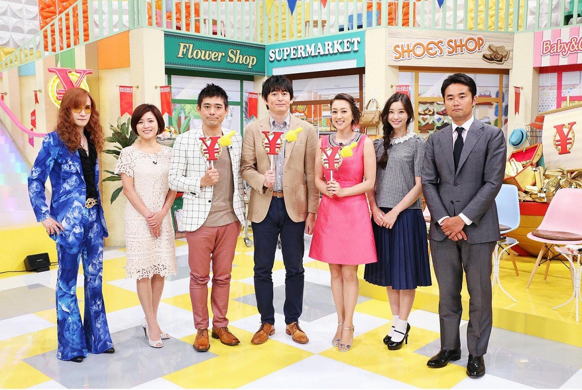 左から、高見沢俊彦（THE ALFEE）、三田寛子、博多華丸・大吉、SHELLY、足立梨花、杉村太蔵。 (c)テレビ東京