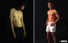 「ライザップ」で肉体改造に成功したTKO木本。