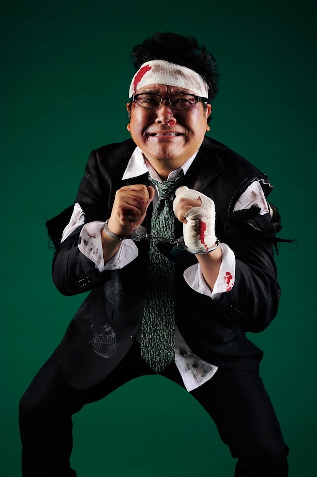 DVD「カンニング竹山単独ライブ『放送禁止2014』」メインビジュアル