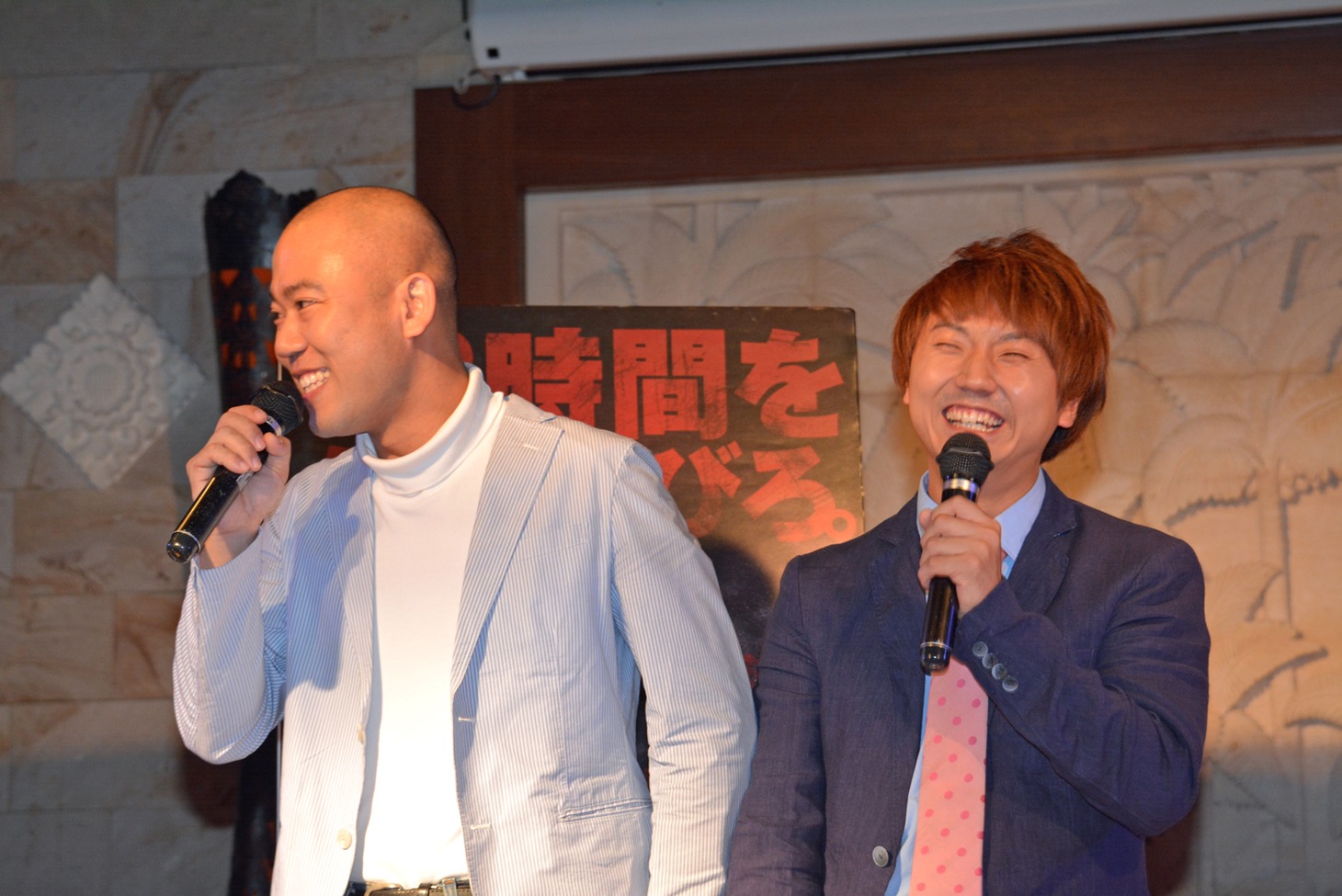 映画「パージ」の公開直前イベントの様子。