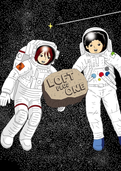 新宿ロフトプラスワン20周年記念のメインビジュアル。