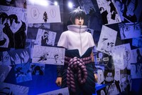 「NARUTO‐ナルト‐展」の様子。