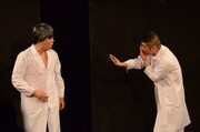 「弾丸ジャッキー＆オラキオ体操クラブ合同LIVE『チョマカレ大戦争』」の様子。
