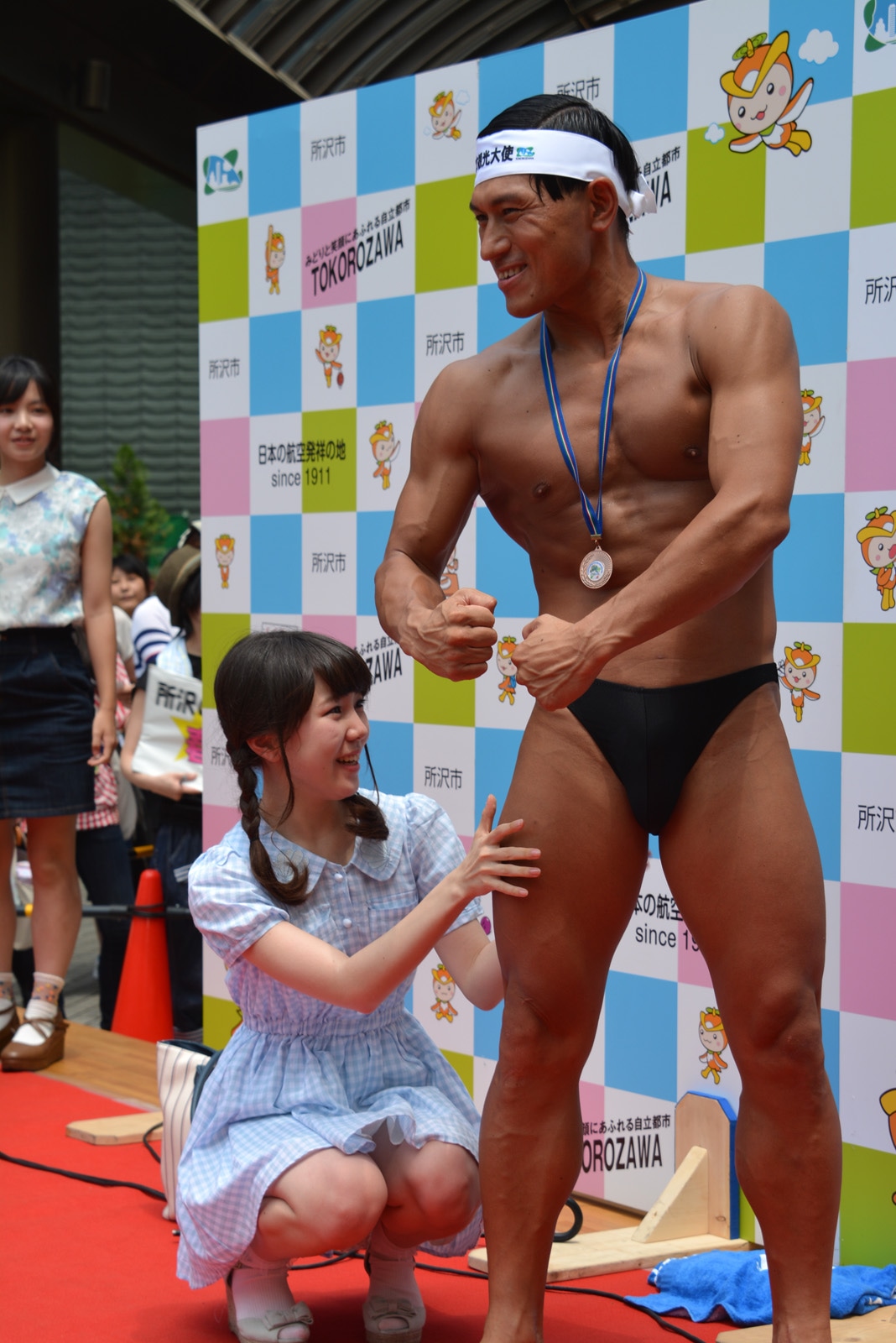 ボディタッチ会の様子。