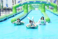 「スプライト×スライド・ザ・シティ・ジャパン 超爽快イベント」の様子。