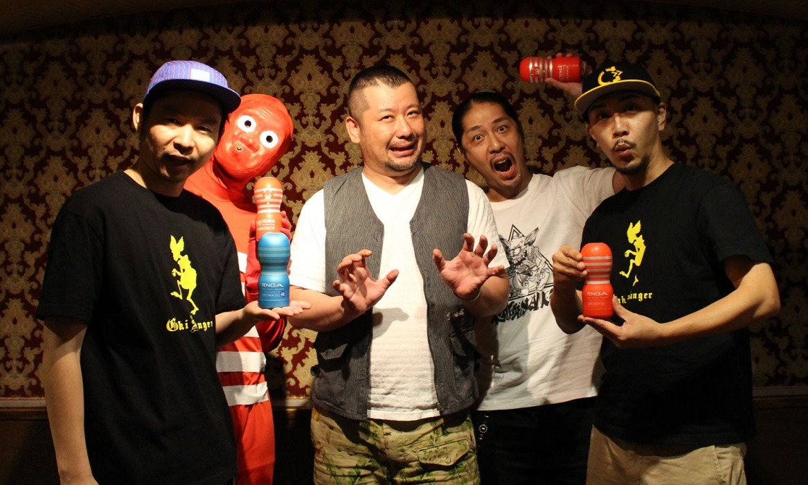 餓鬼レンジャーとケンドーコバヤシ。