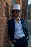 「イカ大王体操第2」の振付を担当したケント・モリ。