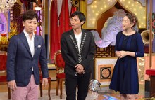 BLマンガのモデルにされるフットボールアワー後藤とチュートリアル徳井（左から）。(c)日本テレビ