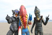 「ウルトラ怪獣散歩」鎌倉・江ノ島編のワンシーン。