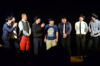 「面白すぎてお客さんが死ぬ可能性があるので、事務所に止められてたネタを4本ずつやるライブ」エンディングのワンシーン。