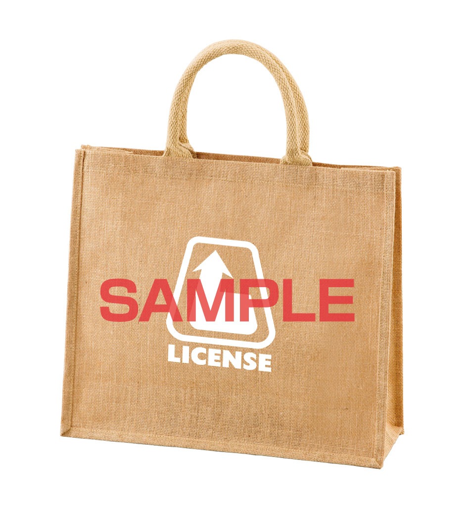 DVD「LICENSE vol.TALK ∞05」特典のオリジナルジュートバッグ。