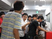 ライブ「トッパレvol.114」の楽屋の様子。