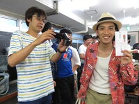 ライブ「トッパレvol.114」の楽屋の様子。