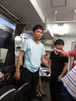 ライブ「トッパレvol.114」の楽屋の様子。