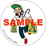 「DJアゲ太郎×DJやついいちろう×ヴィレッジヴァンガード特製コラボステッカー」サンプル