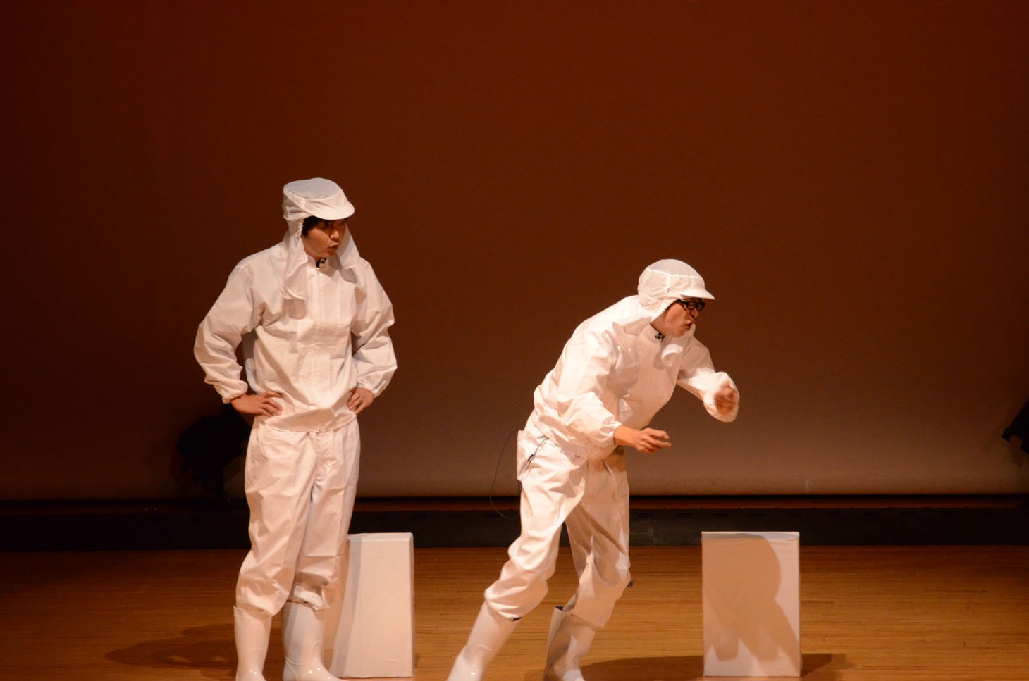 1本目のコントの様子。