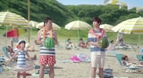 「コンタクトのアイシティ」の新CMに出演したくじら(左)と千葉雄大(右)。