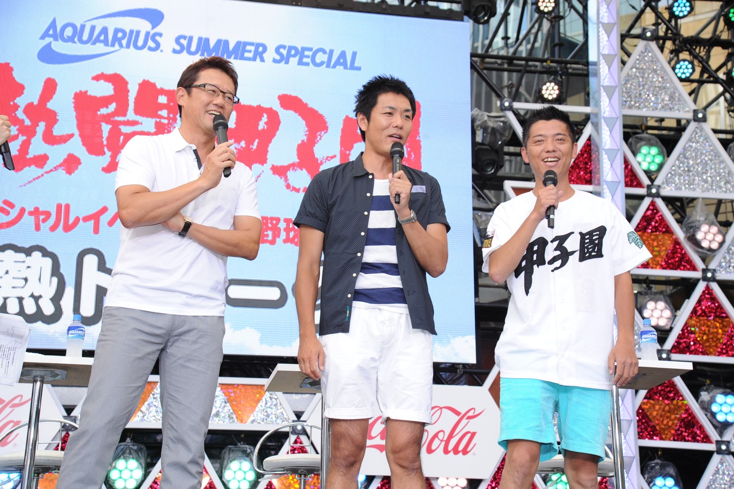 「高校野球100年記念 熱トーーク！」の様子。(c)ABC