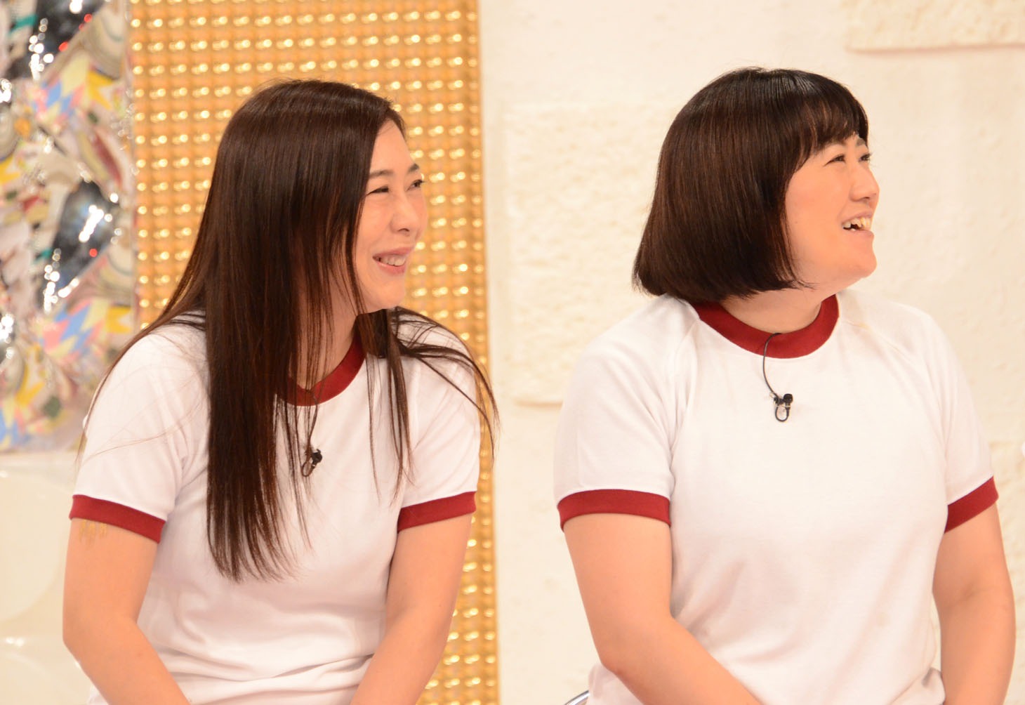 左から、椿鬼奴、森三中・黒沢。