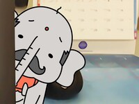 「おじゾウさん」のワンシーン。