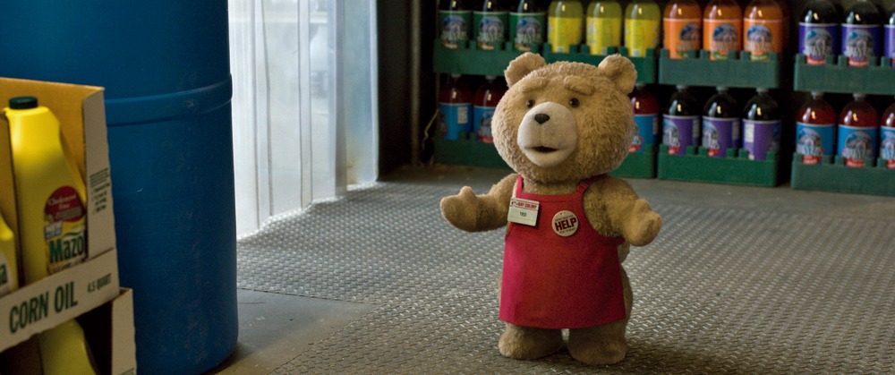 映画「テッド2」のワンシーン。(c)Universal Pictures and Media Rights Capital