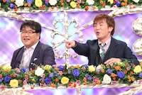 （左から）カンニング竹山、よゐこ濱口。(c)テレビ朝日
