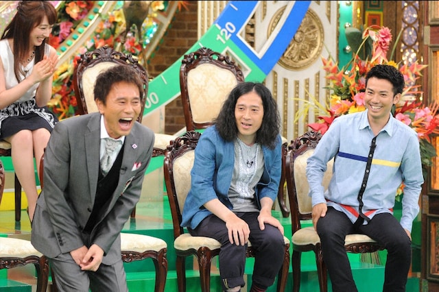 「プレバト!!才能ランキング」に出演する（手前左から）浜田雅功、ピース。(c)MBS