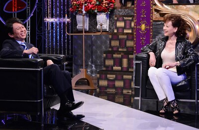 「有吉反省会」反省人の夏樹陽子（右）。(c)日本テレビ