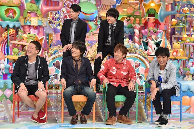 「アメトーーク！」に「ひとりじゃいられない…寂しがりや兄さん」として集結する芸人たち。(c)テレビ朝日
