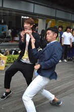 出演権を獲得したボーイフレンド。