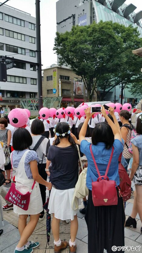 若者の視線を集めたTEAMバボドコロ。